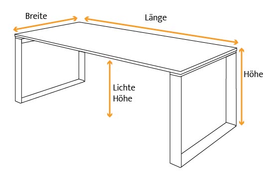 Tischmaße Esstisch Laholm